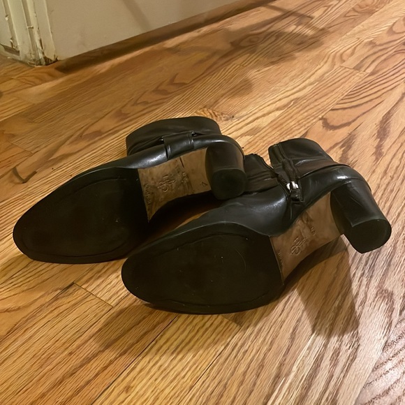 Cole Haan Short black zip up boots. - Picture 5 of 6